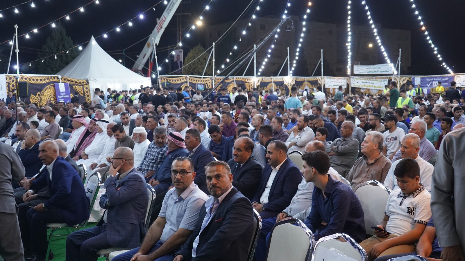 حزب إرادة يقيم مهرجانا حاشدا ومهيبا في محافظة إربد "فيديو وصور"