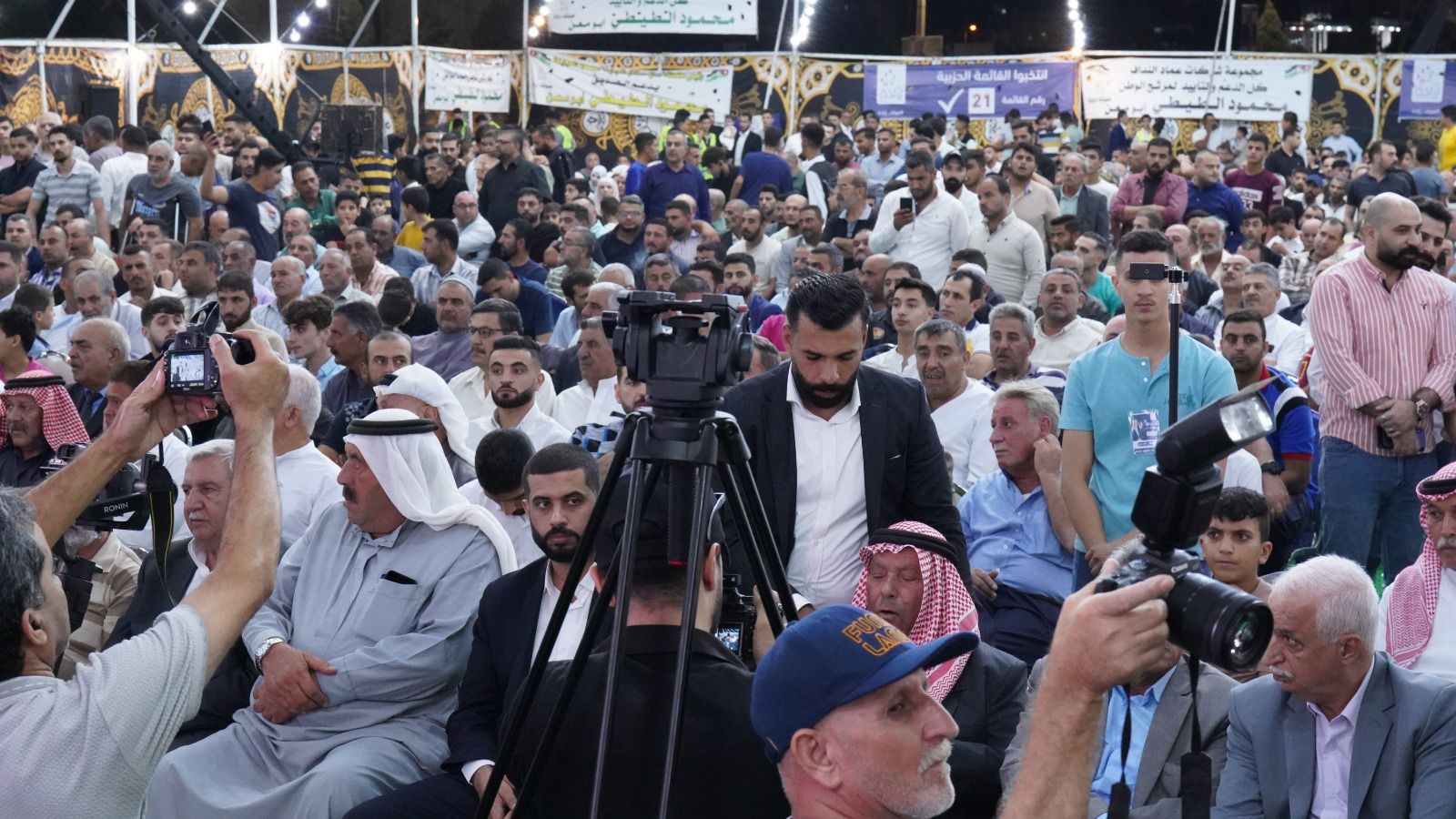 حزب إرادة يقيم مهرجانا حاشدا ومهيبا في محافظة إربد "فيديو وصور"