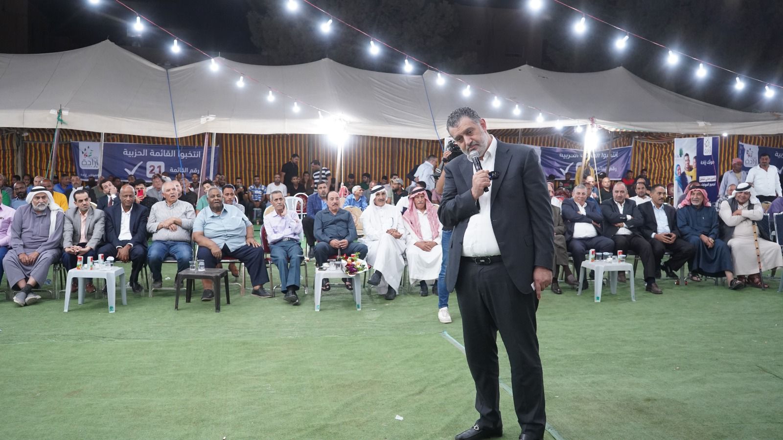 الكرك تناصر حزب إرادة بقناعة في مهرجان نوعي وحاشد ( فيديو وصور)