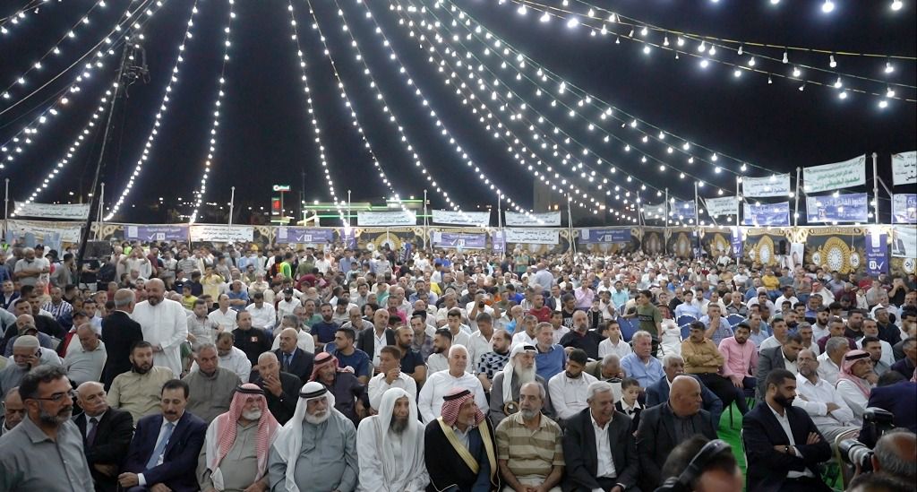 حزب إرادة يقيم مهرجانا حاشدا ومهيبا في محافظة إربد "فيديو وصور"