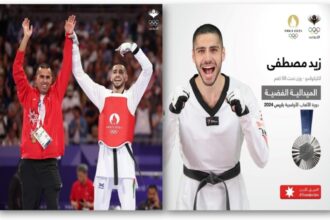 إنجاز تاريخي لخريج عمان الأهلية زيد مصطفى بفوزه بفضية التايكواندو في أولمبياد باريس