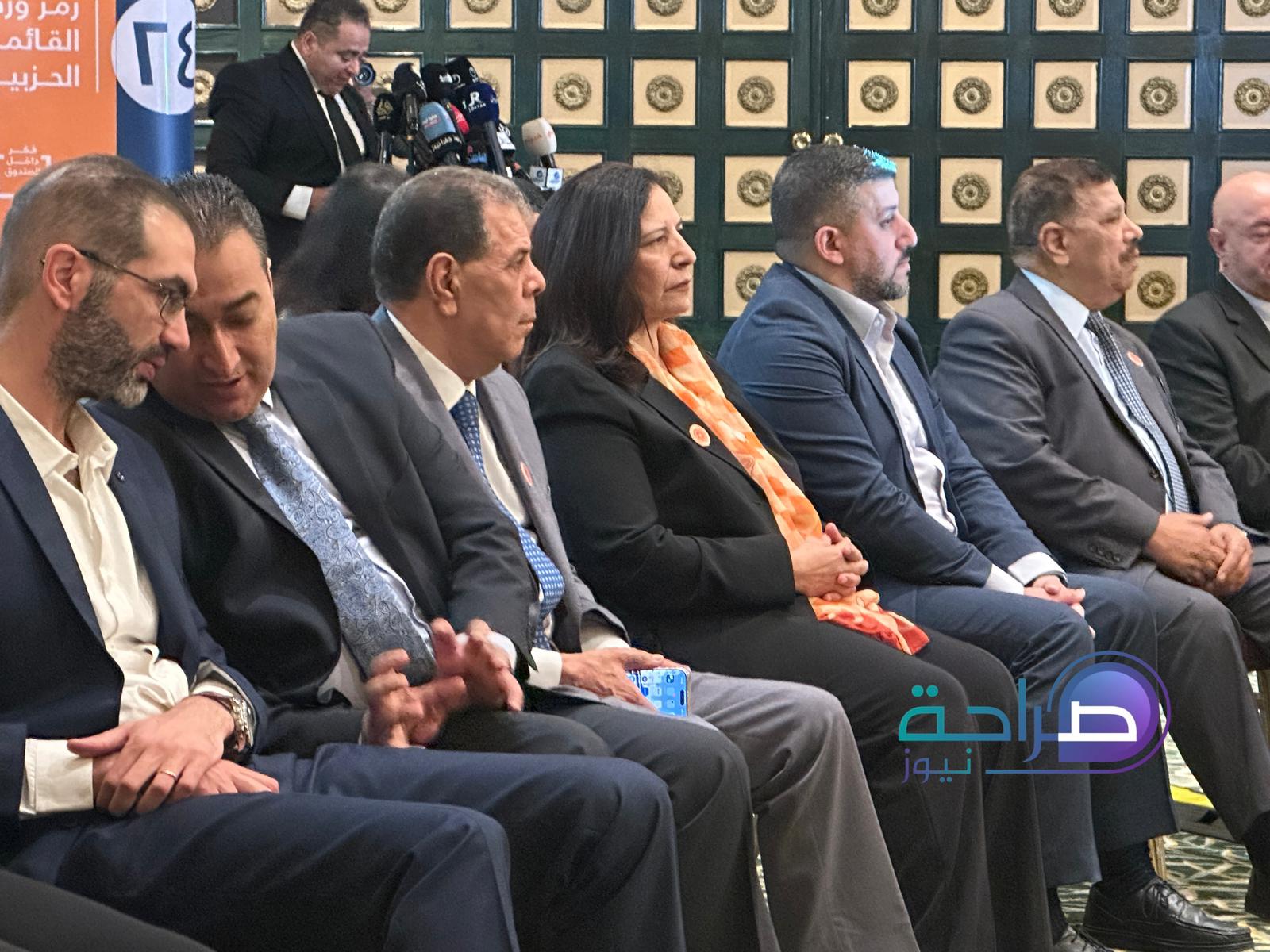 التيار الديمقراطي يطلق حملته بقائمة مرشحيه للانتخابات النيابية من أحزاب تاريخية وحديثة(صور وفيديو)