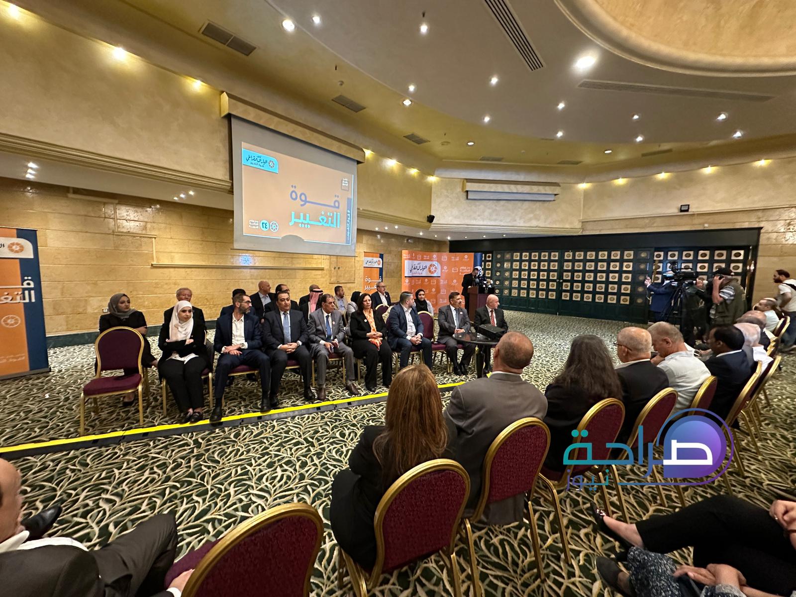 التيار الديمقراطي يطلق حملته بقائمة مرشحيه للانتخابات النيابية من أحزاب تاريخية وحديثة(صور وفيديو)