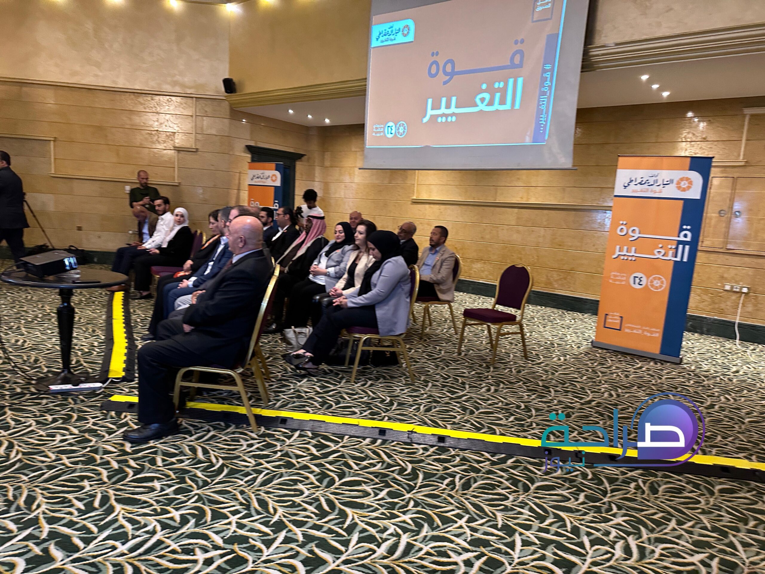 التيار الديمقراطي يطلق حملته بقائمة مرشحيه للانتخابات النيابية من أحزاب تاريخية وحديثة(صور وفيديو)