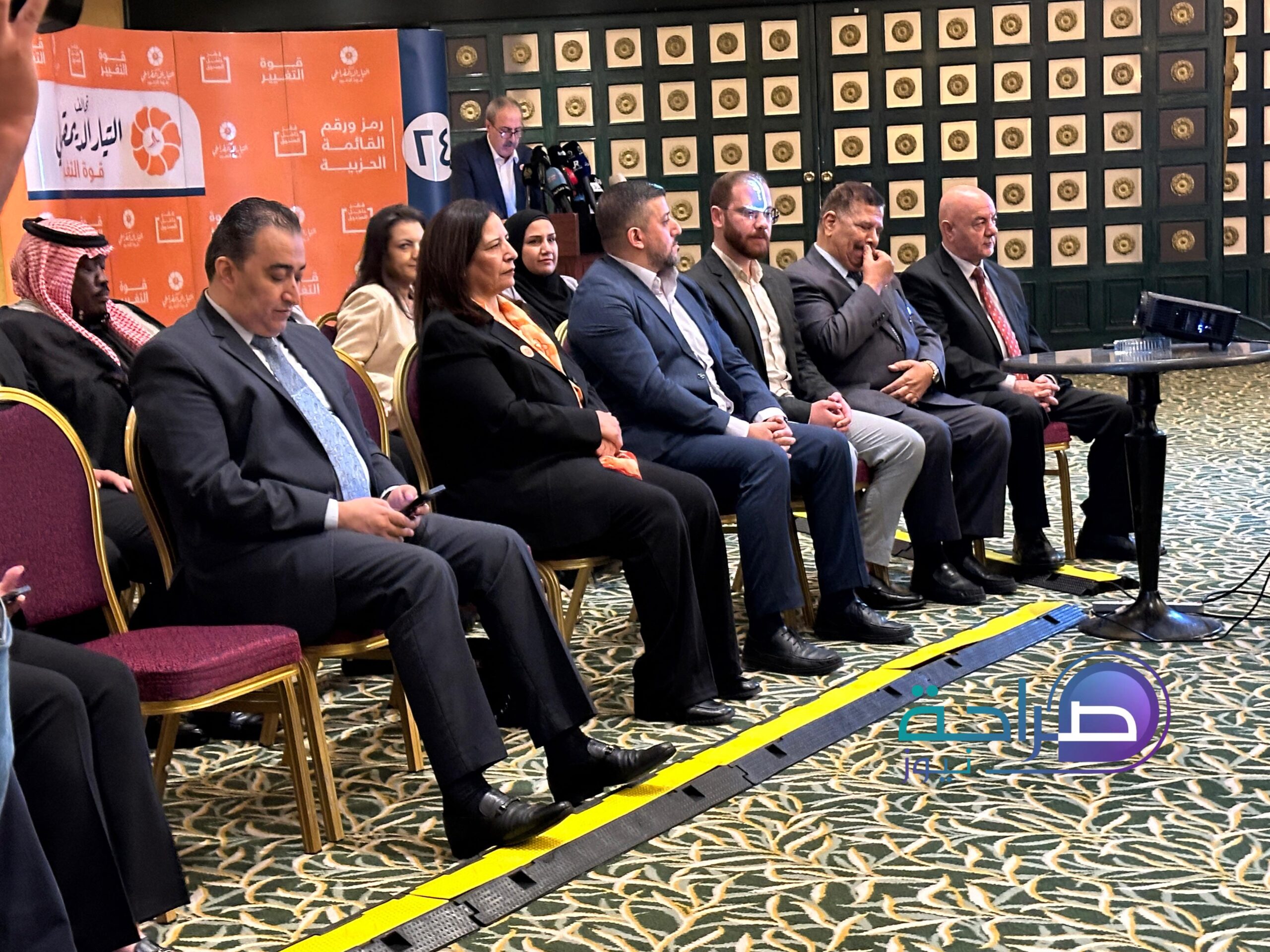 التيار الديمقراطي يطلق حملته بقائمة مرشحيه للانتخابات النيابية من أحزاب تاريخية وحديثة(صور وفيديو)