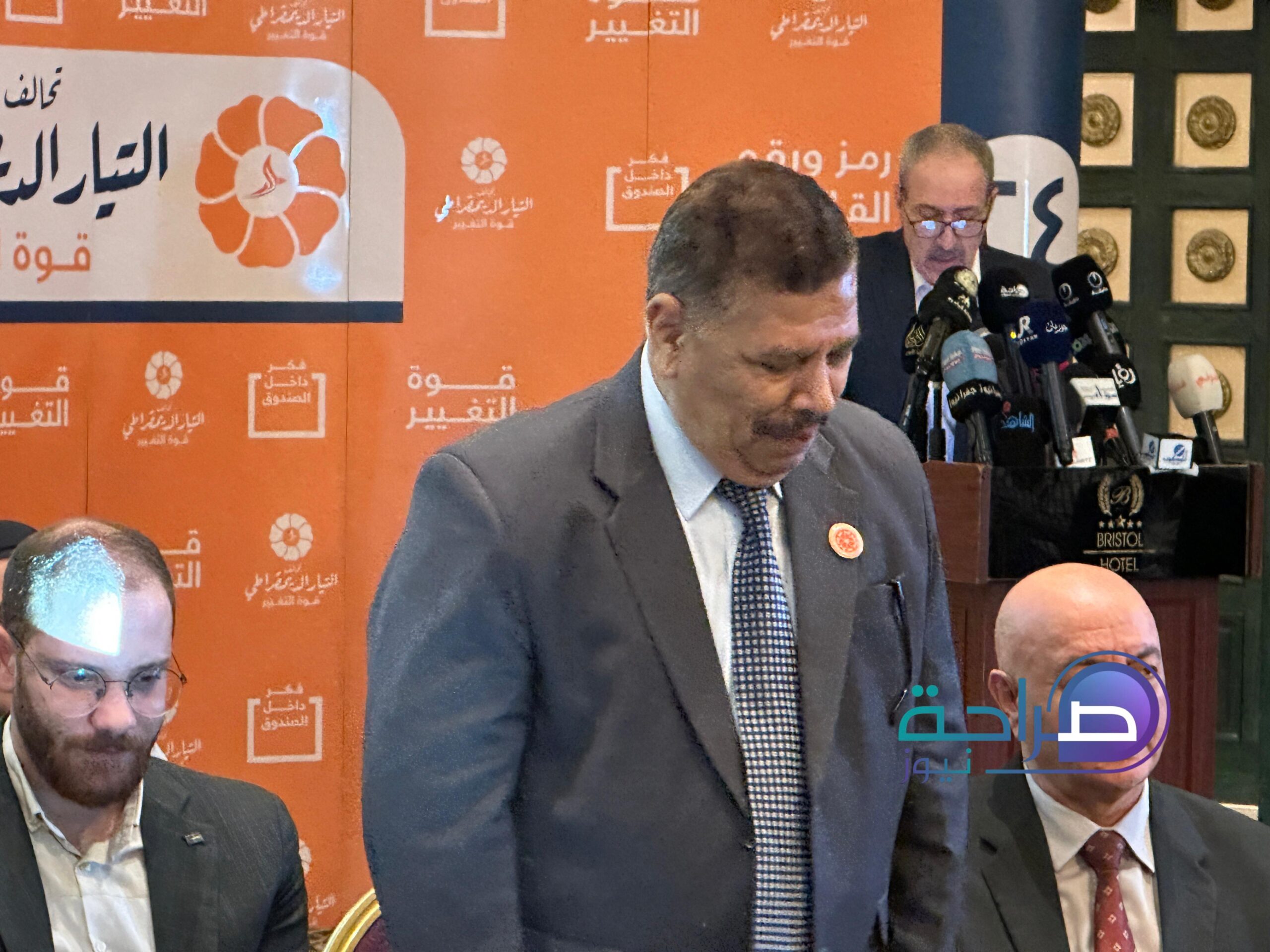 التيار الديمقراطي يطلق حملته بقائمة مرشحيه للانتخابات النيابية من أحزاب تاريخية وحديثة(صور وفيديو)