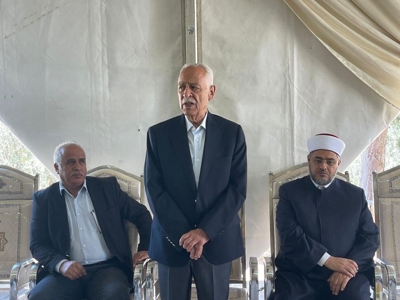 مندوبا عن الملك وولي العهد.... العيسوي يعزي الجبور والعلاوين