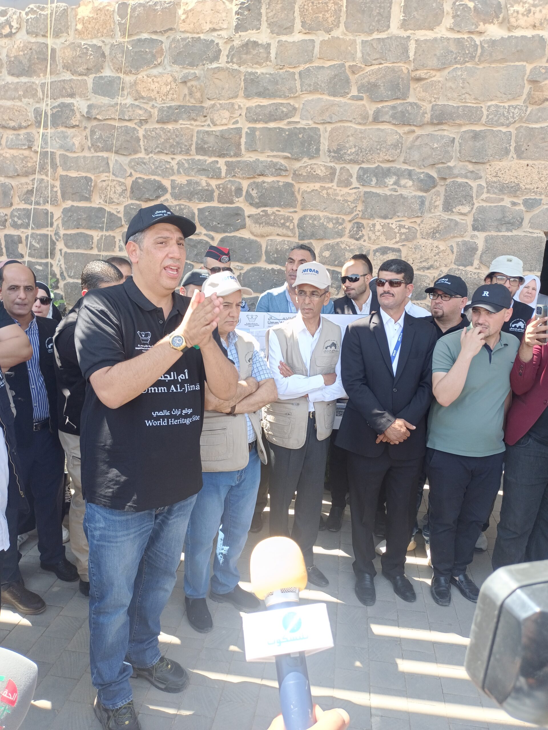 جولة إعلامية إلى موقع "أم الجمال" برفقة وزير السياحة ووزير الاتصال الحكومي ووزيرة الاستثمار(فيديو)