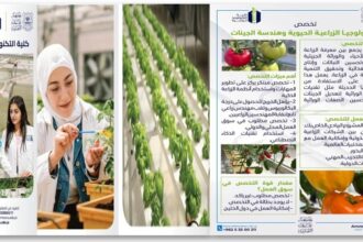 بادر للالتحاق في عمان الاهلية بتخصص التكنولوجيا الزراعية الحيوية وهندسة الجينات