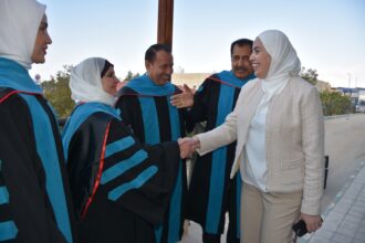 وزيرة التنمية الاجتماعية ترعى احتفال جامعة جدارا بتخريج الفوج "13" من طلبتها