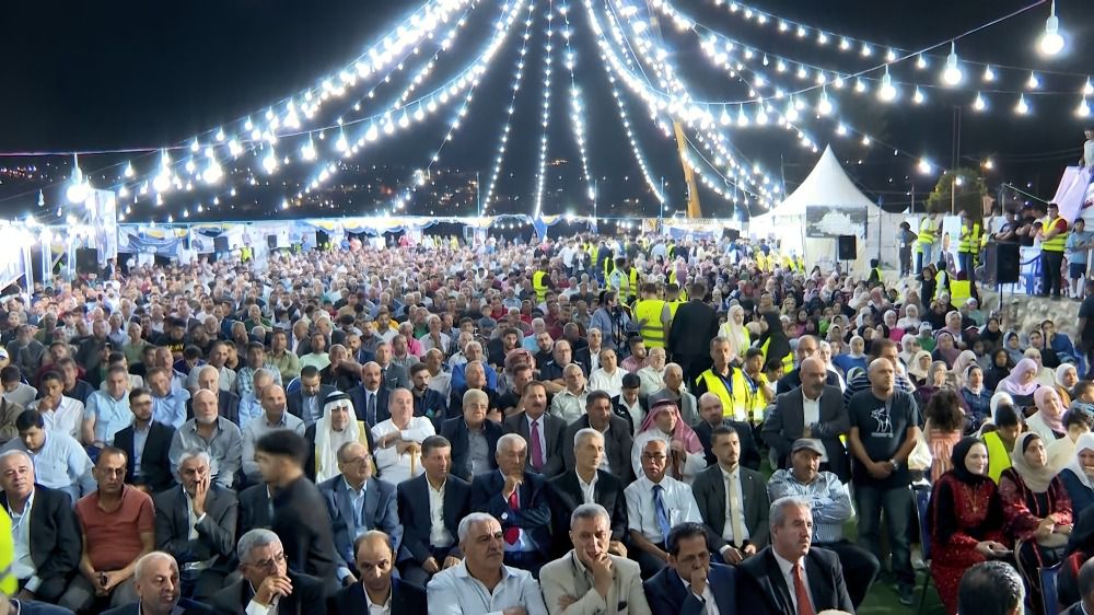 بالصور... عجلون تستقبل حزب إرادة بحشد جماهيري تجاوز الستة آلاف