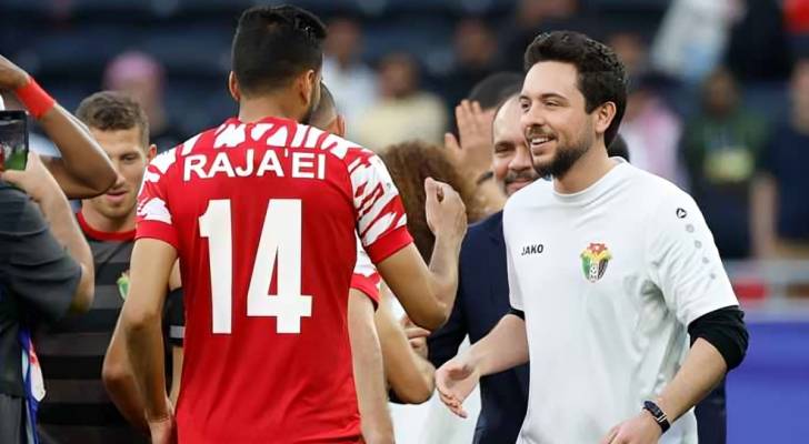 ولى العهد يتمنى التوفيق لمنتخب النشامى اليوم أمام نظيرة الكويتي