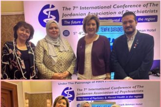 عمان الأهلية تشارك بالمؤتمر الدولي السابع لجمعية أطباء الأمراض النفسية الأردنية