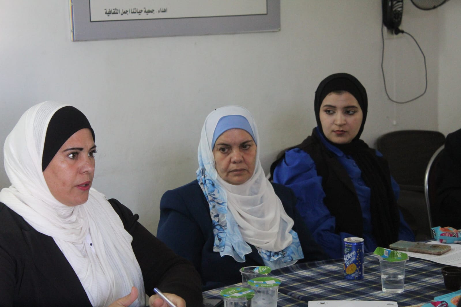 محاضرة في جمعية سيدات حلاوة حول العنف ضد المرأة