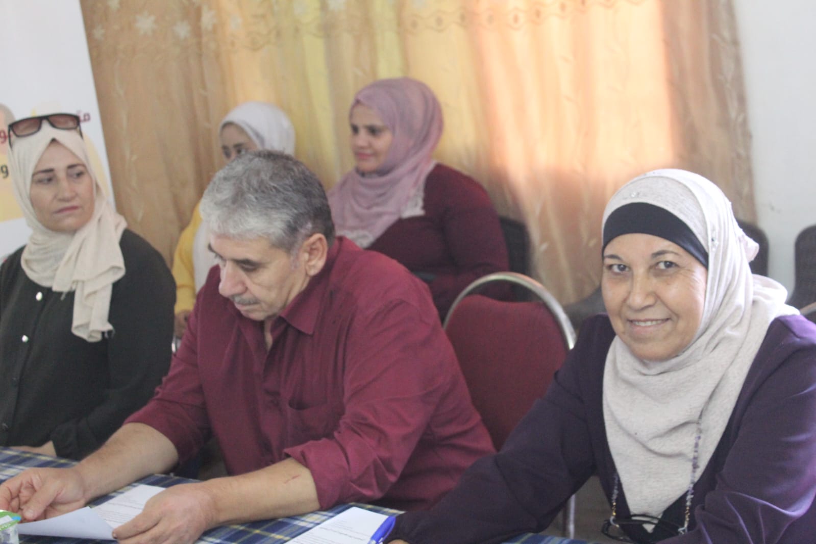 محاضرة في جمعية سيدات حلاوة حول العنف ضد المرأة