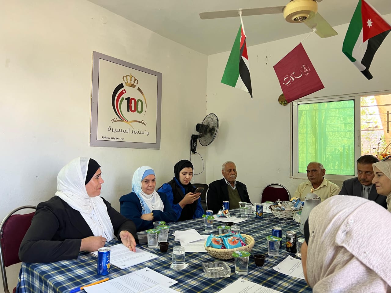 محاضرة في جمعية سيدات حلاوة حول العنف ضد المرأة