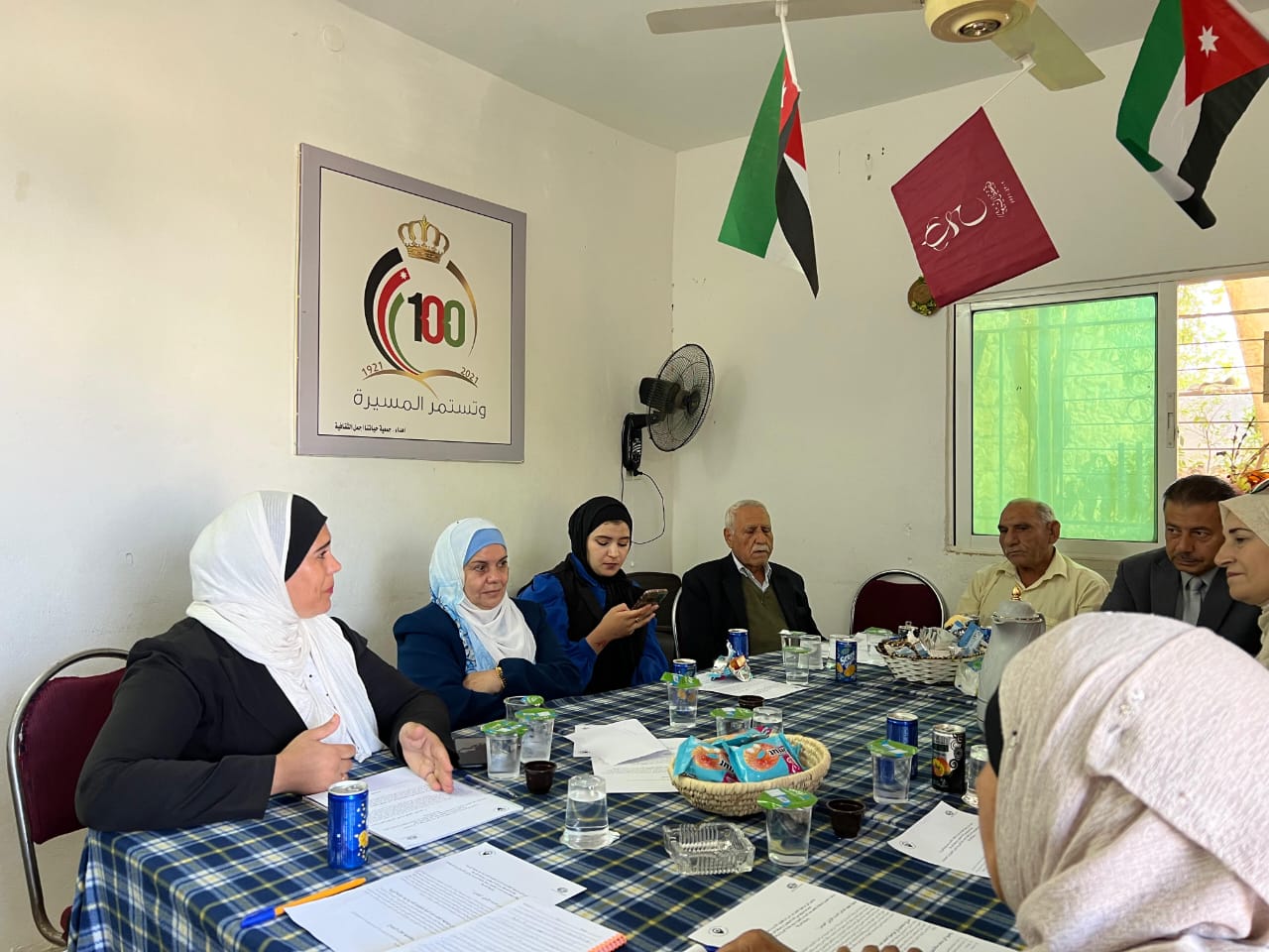 محاضرة في جمعية سيدات حلاوة حول العنف ضد المرأة