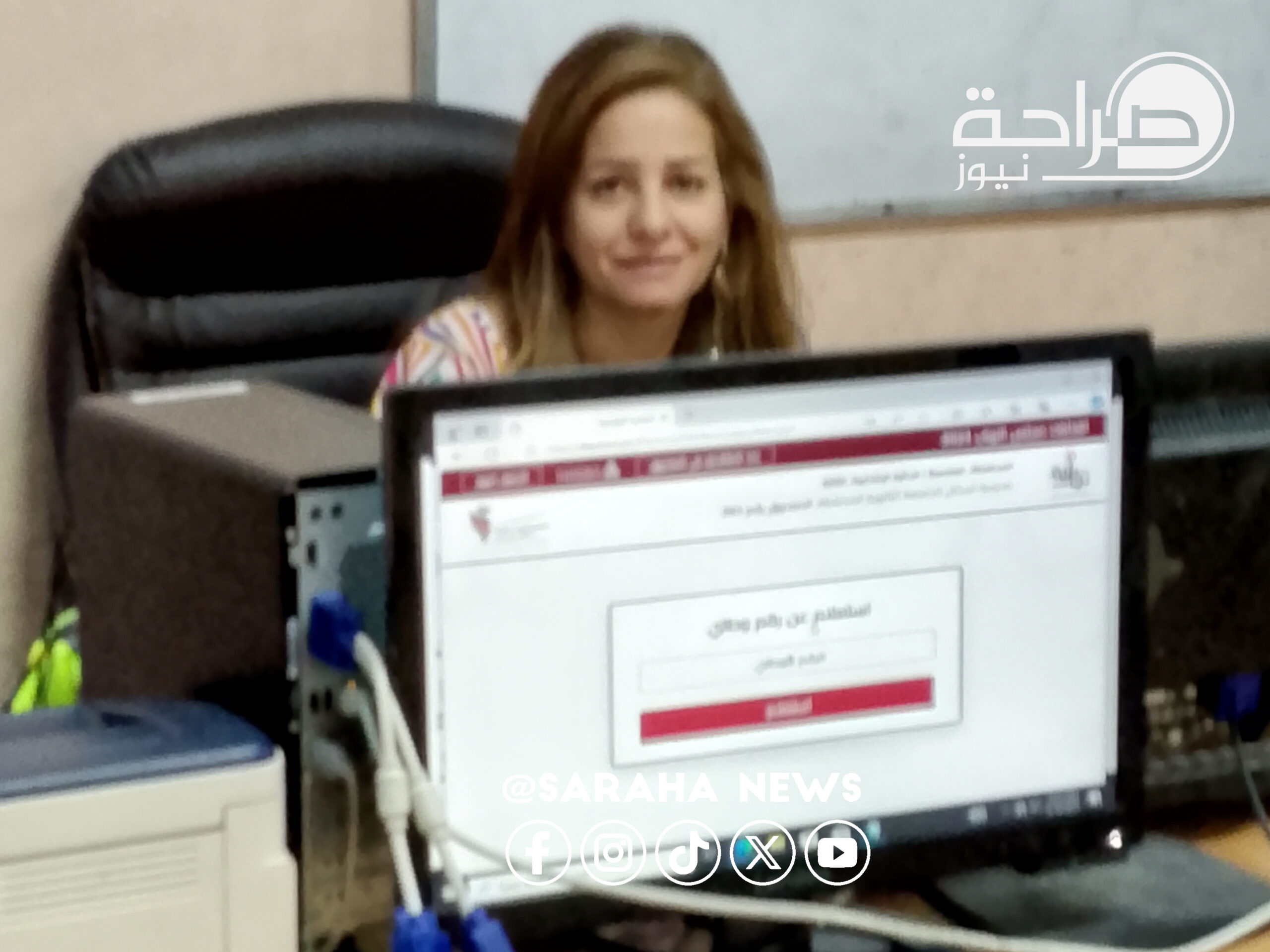 صراحة نيوز ترصد العملية الانتخابية (صور)