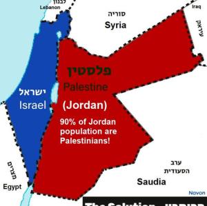 الصفحات الاسرائيلية: الوطن البديل للفلسطنيين هو الاردن