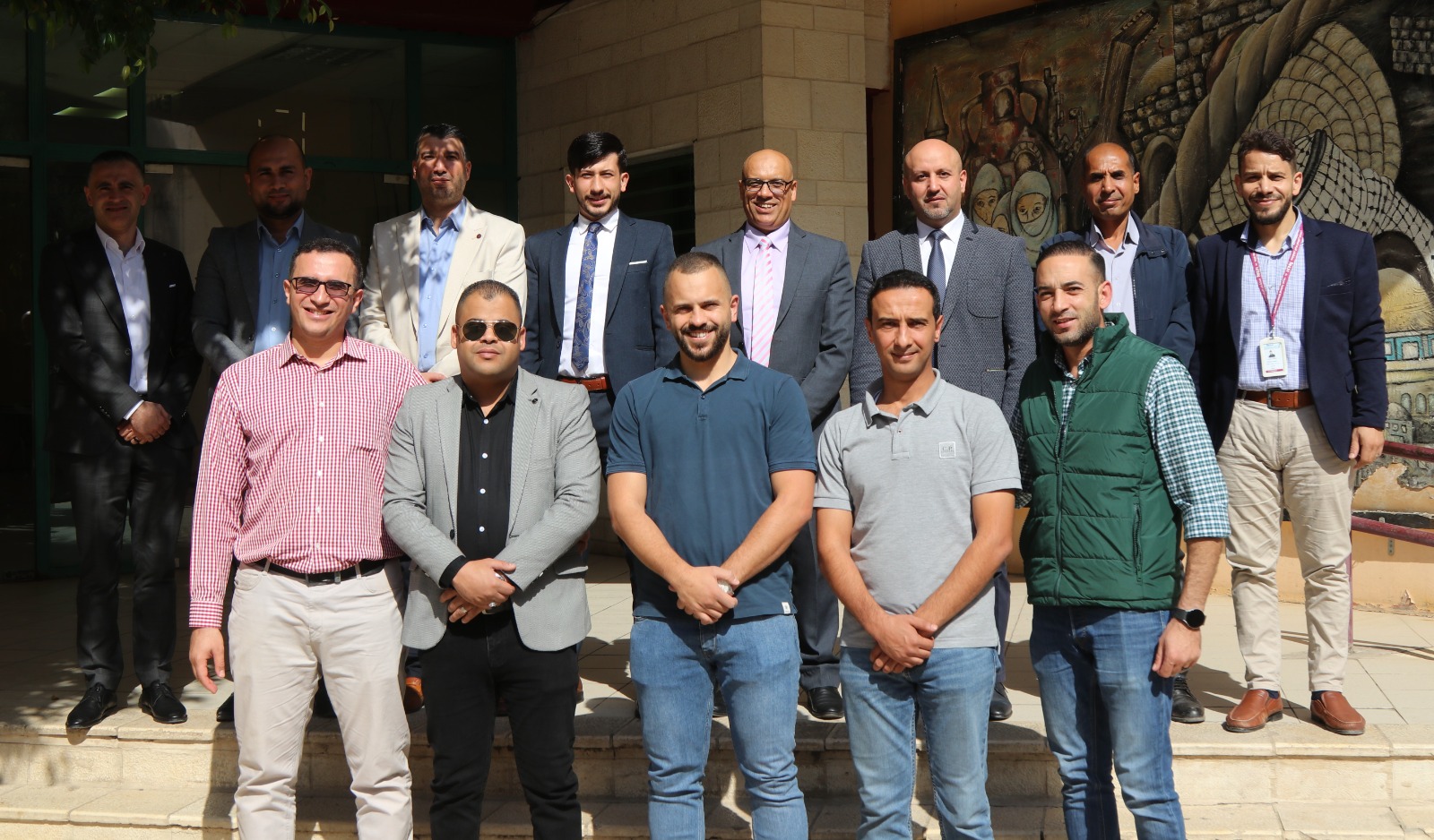 وفد من مستشفى النجاح الوطني يزور المستشفى الميداني الأردني نابلس/4