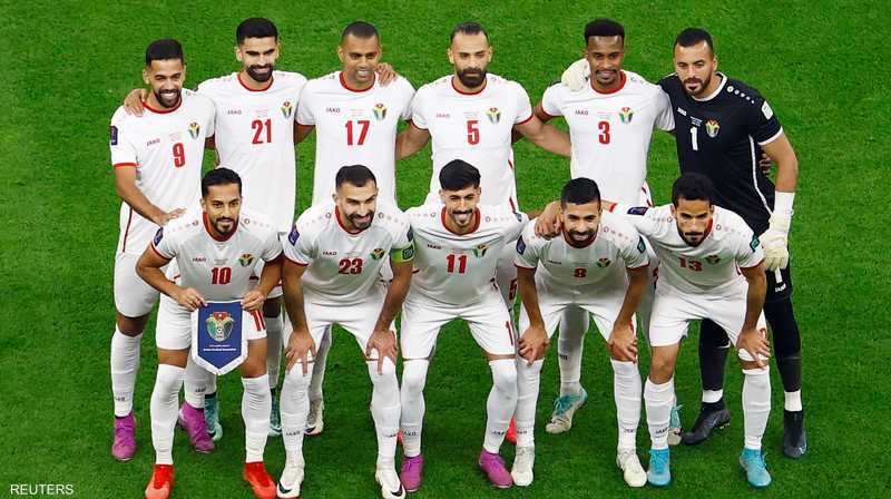 المنتخب الوطني الاردني يتقدم للمركز 64 عالمياً