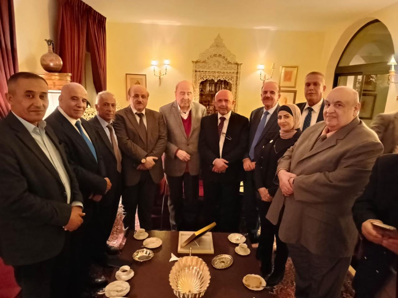 حزب البناء الوطني يكرم المصري