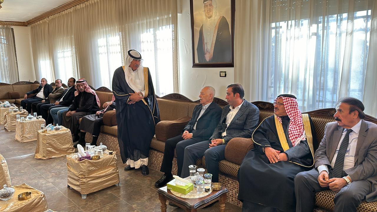 مندوبا عن الملك وولي العهد.... العيسوي يعزي العميان والشوابكة