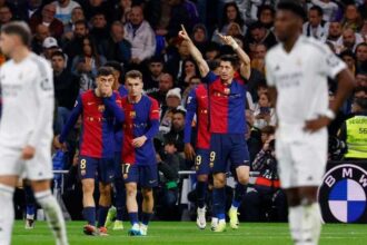 برشلونة يكتسح ريال مدريد برباعية نظيفة في عقر داره