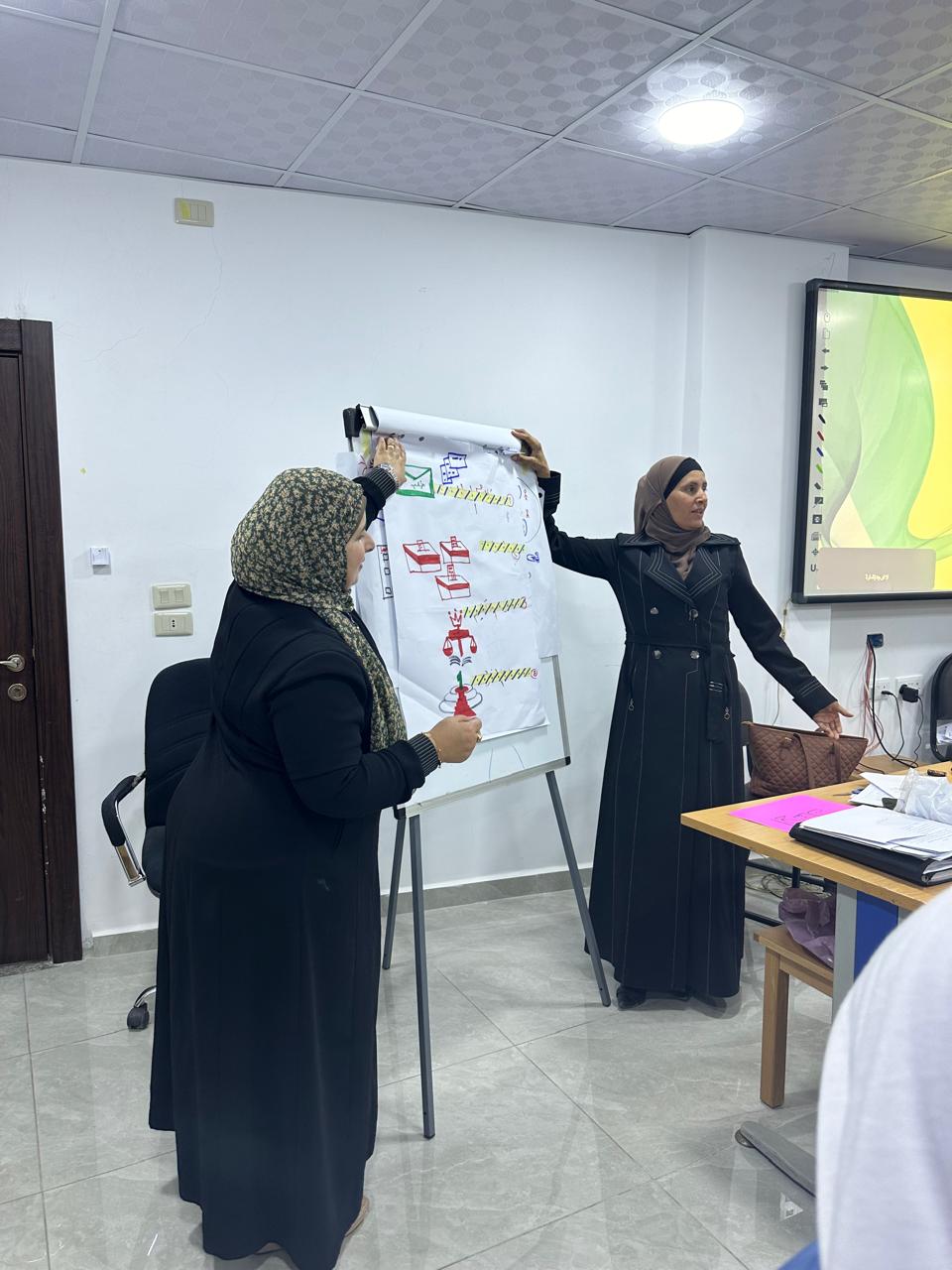 تربيةالمزار الجنوبي تنفذ ورشة حول جوائز التميز التربوي