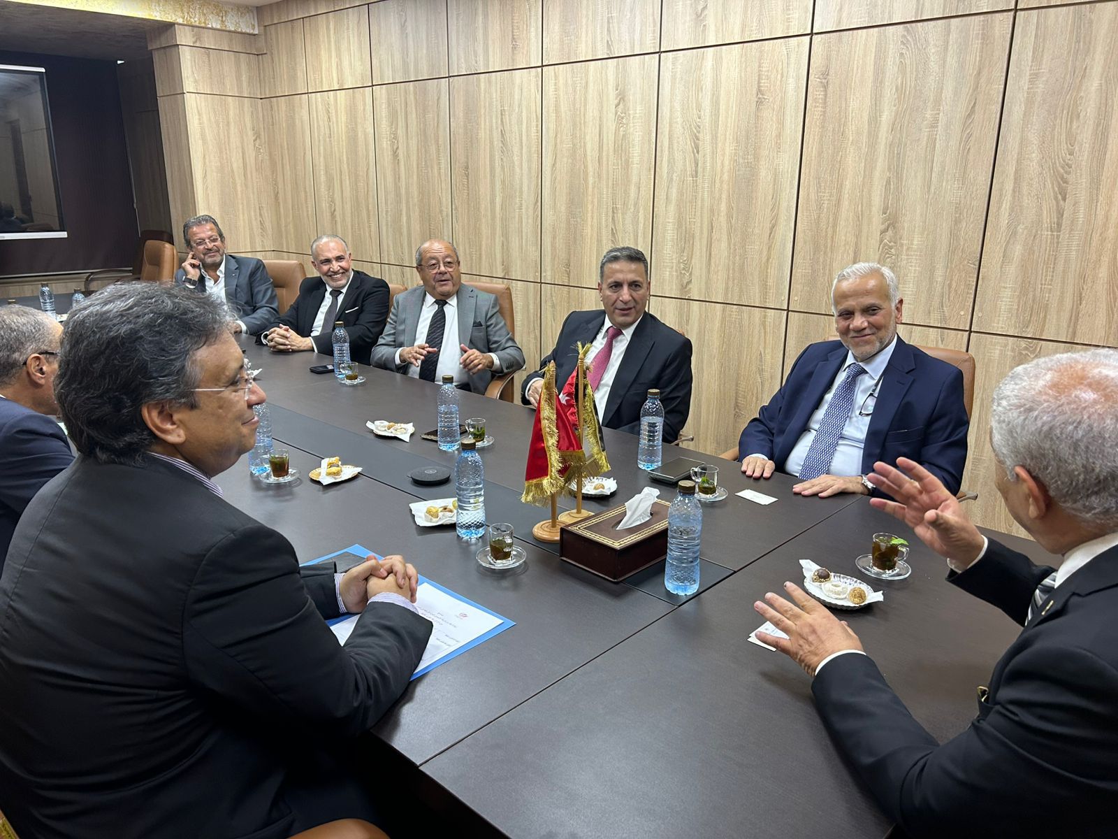 وفد الأسواق الحرة في تونس ..الاتفاق نحو تبادل السلع المشتركة بشكل واسع