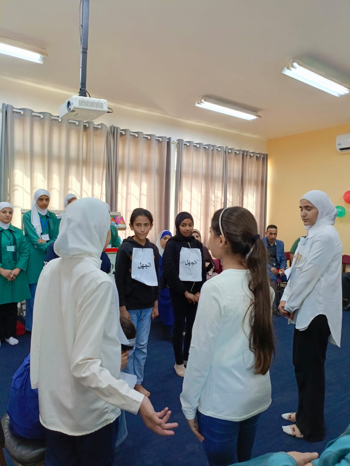 تربية المزار الجنوبي تفتتح مشروع ( اقرا )