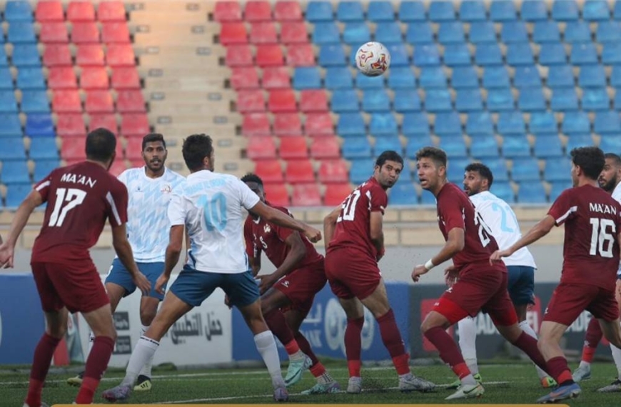 تعادل معان والجزيرة في درع الاتحاد لكرة القدم