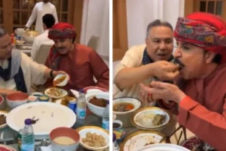 محمد عبده يستقبل عبدالله بالخير بمنزله الجديد في جدة