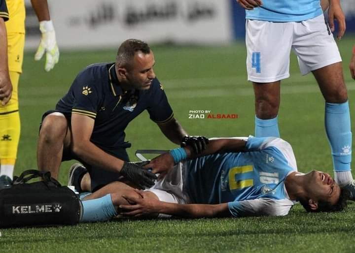"صراحة نيوز" تكشف اخر تفاصيل إصابة لاعب الفيصلي