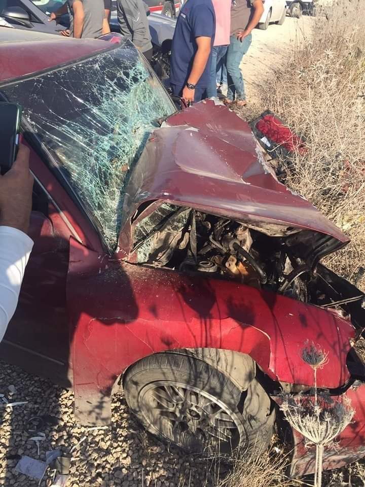 عاجل .. حادث سير مروع قرب مدخل بيت يافا.. صور