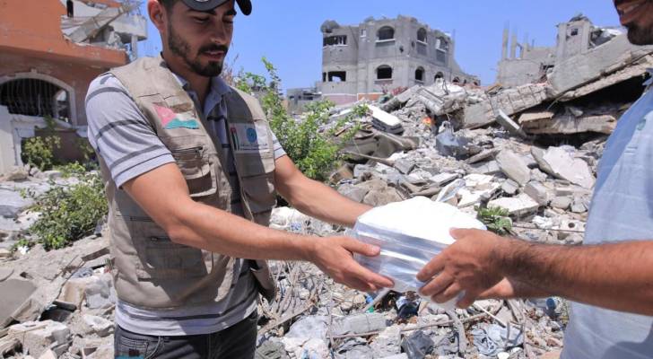 الهيئة الخيرية الهاشمية: توزيع 322,826 وجبة ساخنة للأهل في غزة