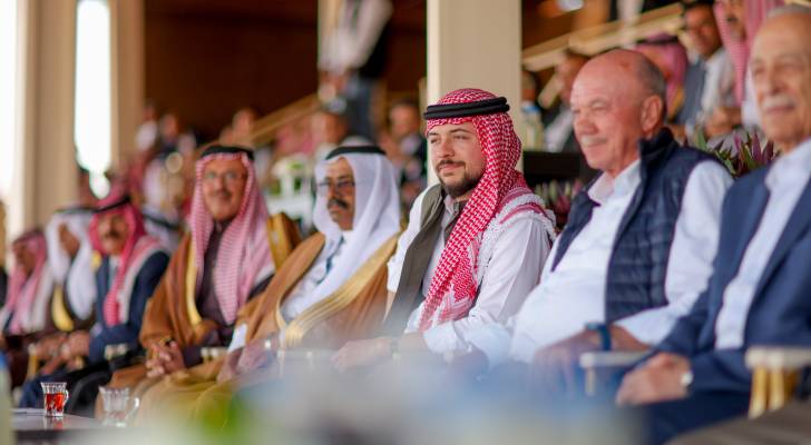 ولي العهد يرعى حفل ختام مهرجان الأردن لسباقات الهجن والشعر النبطي