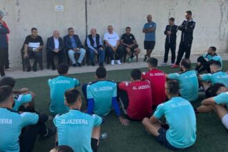 نبيل التلي يشيد بأداء الفريق ويحث اللاعبين على الاستمرار في تقديم المزيد