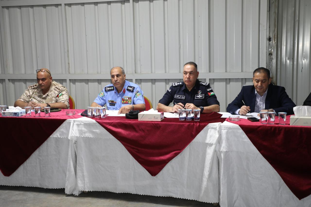 مديرية الأمن العام تتلف كميات كبيرة من المواد المخدرات ضبطت في (58) قضية