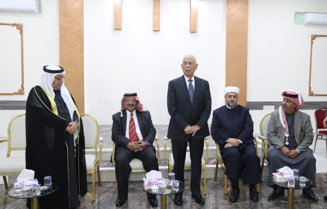 *مندوبا عن الملك وولي العهد.. العيسوي يعزي المعايطة والهبارنة والدوايمة*