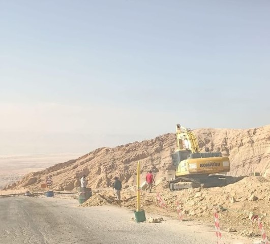 إعادة تأهيل طريق الكرك - الأغوار بـ600 ألف دينار