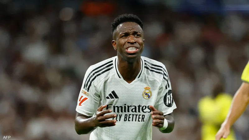 غضب ريال مدريد لتجاهل الكرة الذهبية لفينيسيوس