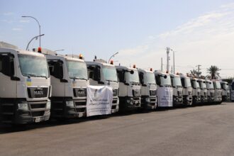 عاجل| الأردن يرسل 105 شاحنات مساعدات إنسانية إلى غزة
