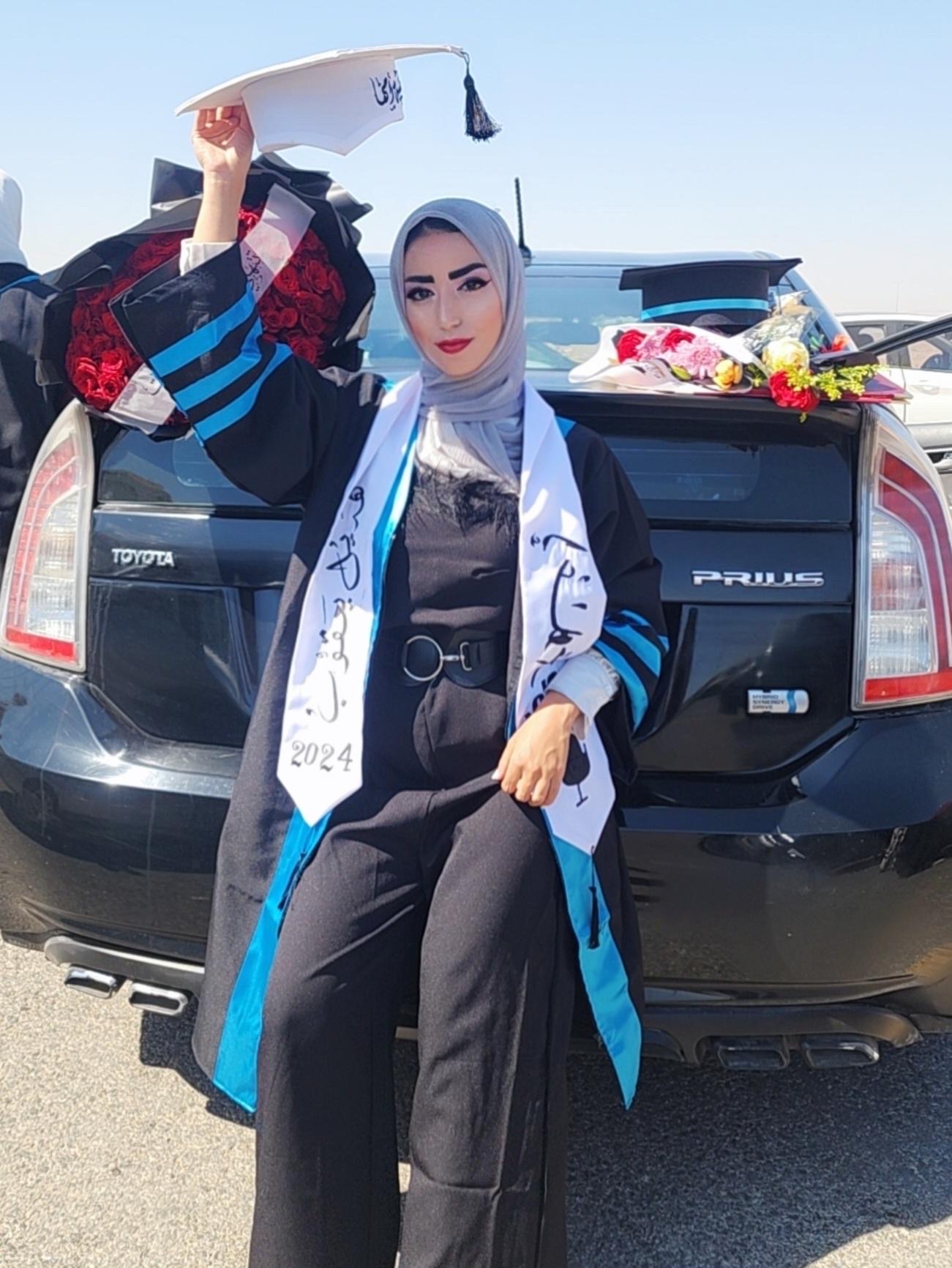 إنجاز يضيء مستقبل الزميلة الصحافة هديل يعقوب