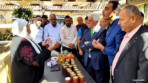 معرض لدعم المزارعين والشباب في البلقاء