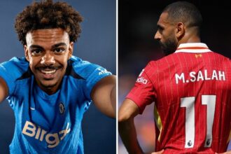 مشاجرة محمد صلاح مع اللاعب البرتغالي "فيغا"