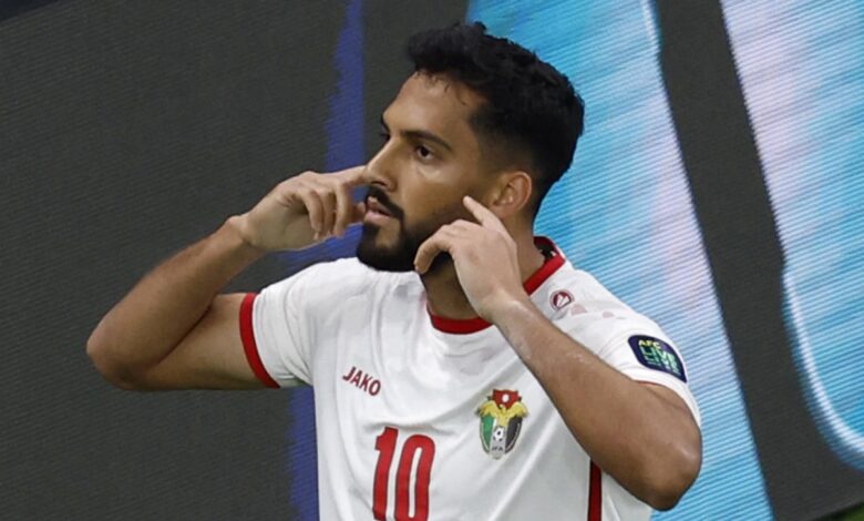 موسى التعمري ضمن منتخب النشامى بمواجهة العراق