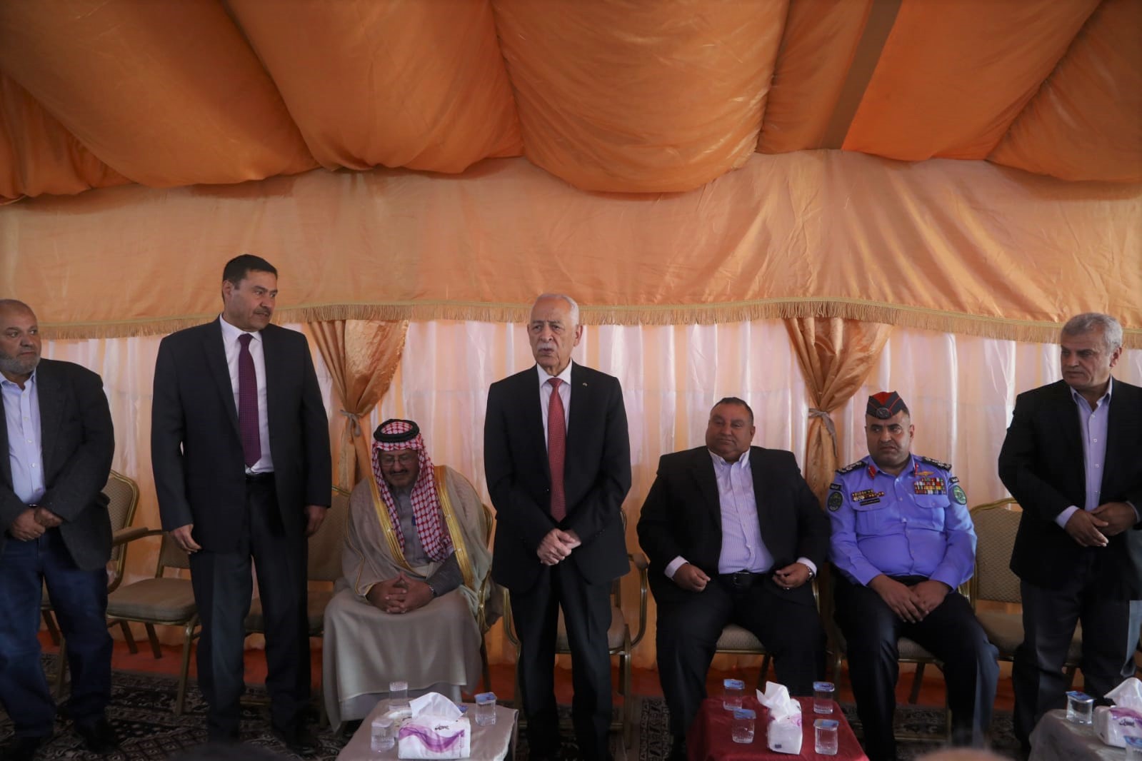 عاجل| مندوبا عن الملك وولي العهد.. العيسوي عشائر الغويري والمعايطة والعليمات