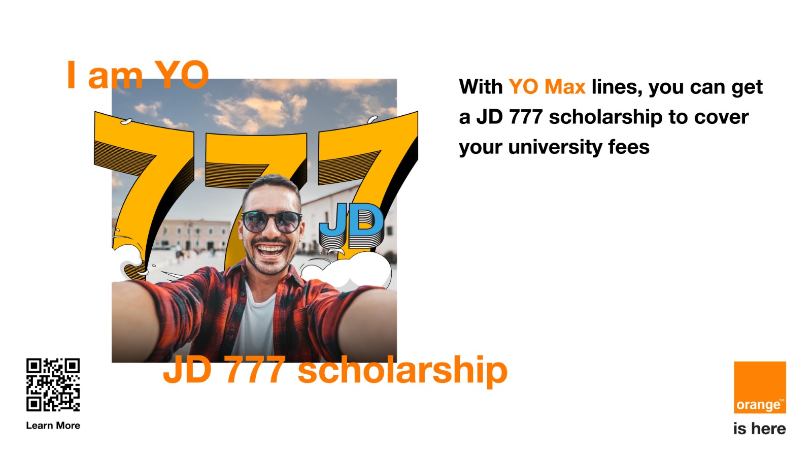 Orange Jordan Offers 40 University Scholarships through YO Platform