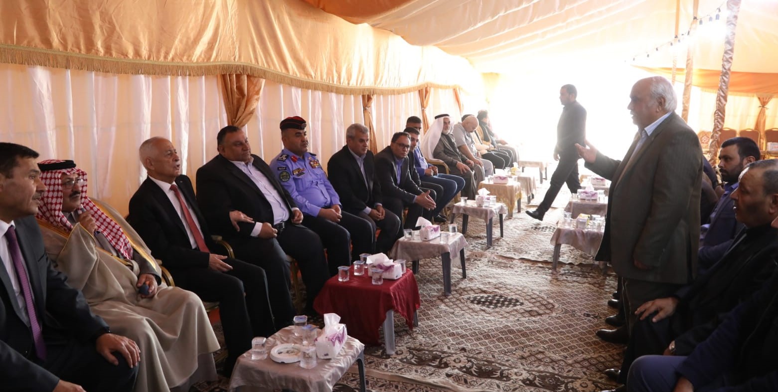 عاجل| مندوبا عن الملك وولي العهد.. العيسوي عشائر الغويري والمعايطة والعليمات